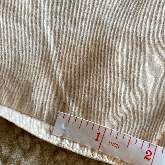 F. by Faconnable Tan Denim Skirt - Picture 6 of 6